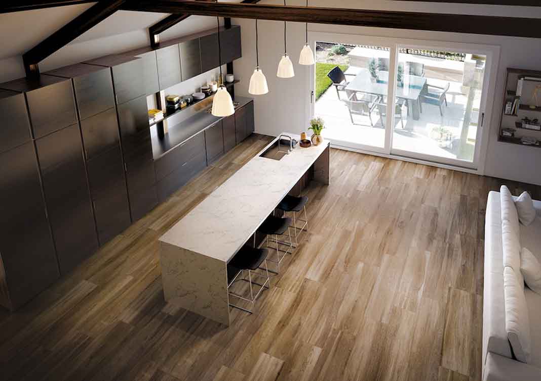 Vinyle imitation parquet
