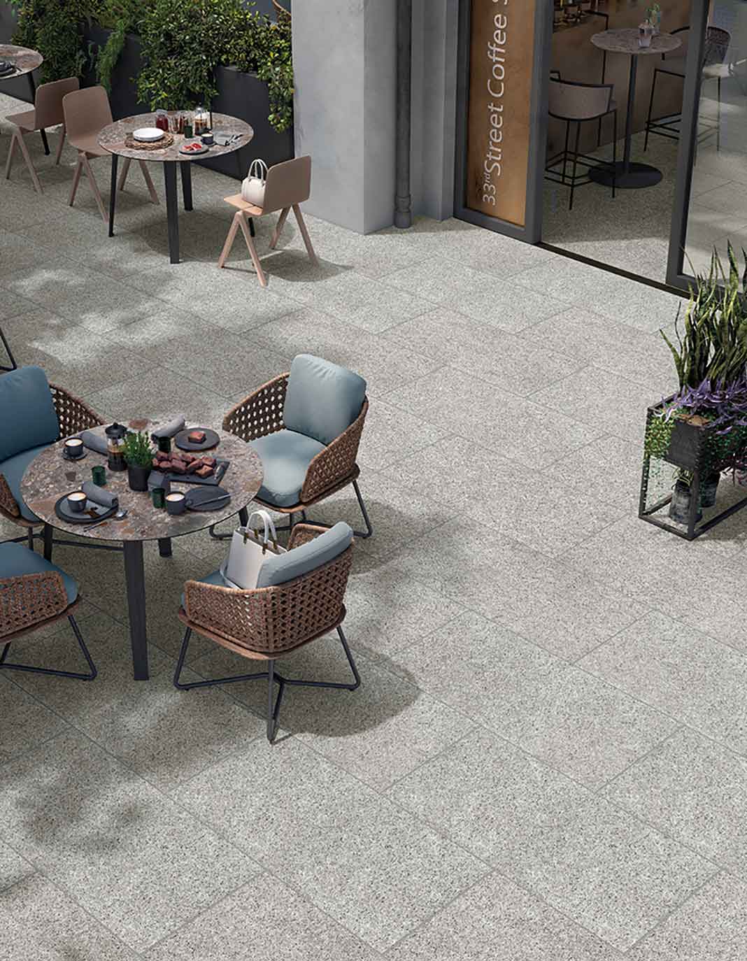 Carrelage pour terrasse extérieure 