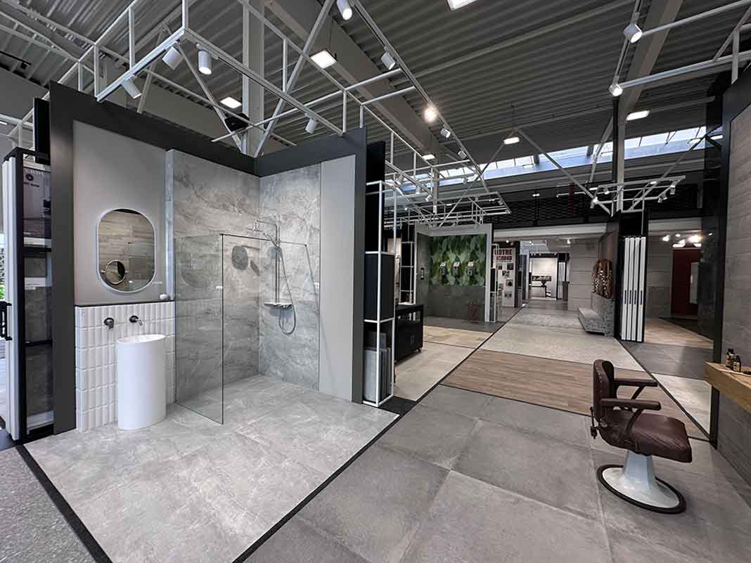 Magasin de carrelage à Liège