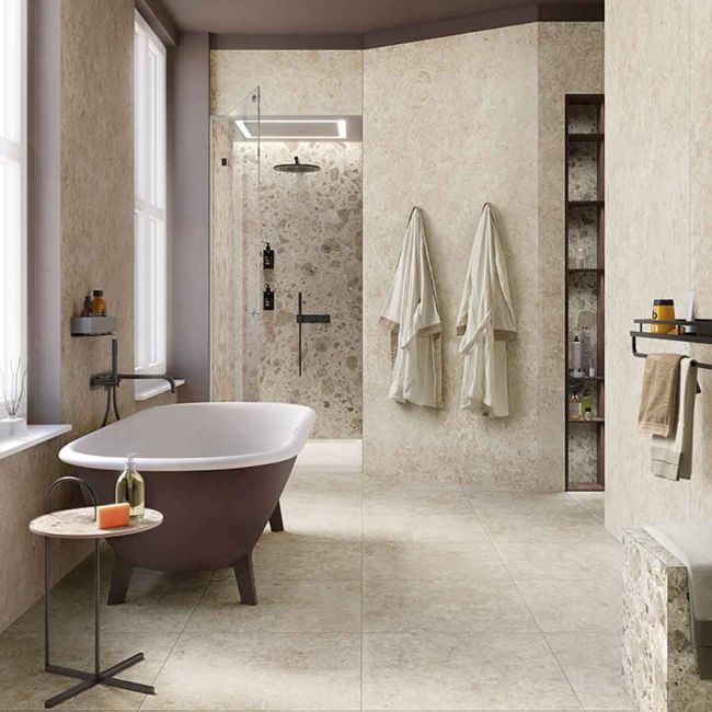 dalles PVC pour salle de bain